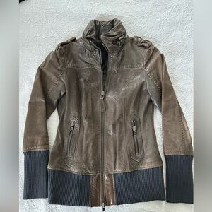 Mackage leather jacket, Sz Medium